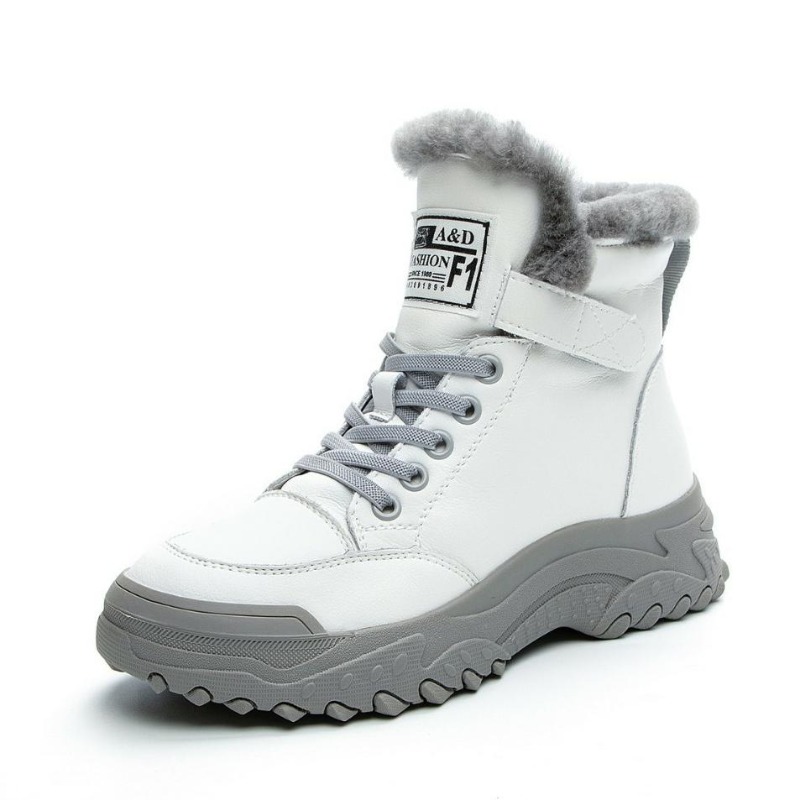 Badminton Korea - New Winter Genuine Leather Shoes for