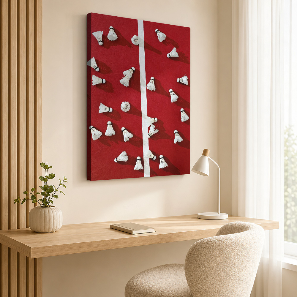 Badminton Shuttlecocks Framed  - огляд і ціна Badminton Photo