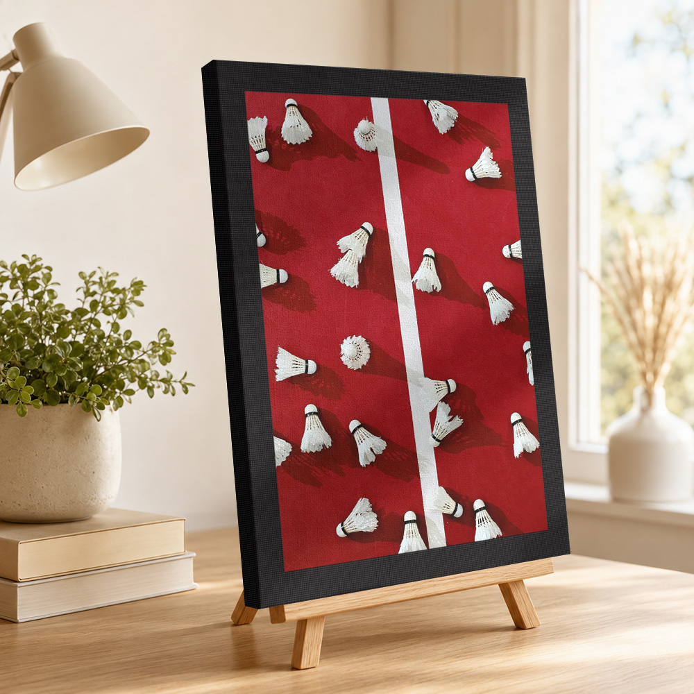 Badminton Shuttlecocks Framed  - огляд і ціна Badminton Photo