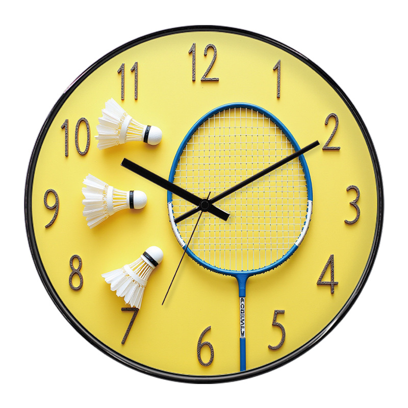 Badminton Hall Wall Clock Gymn - огляд і ціна Badminton Hall