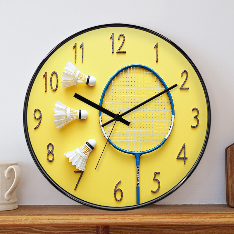 Badminton Hall Wall Clock Gymn - огляд і ціна Badminton Hall