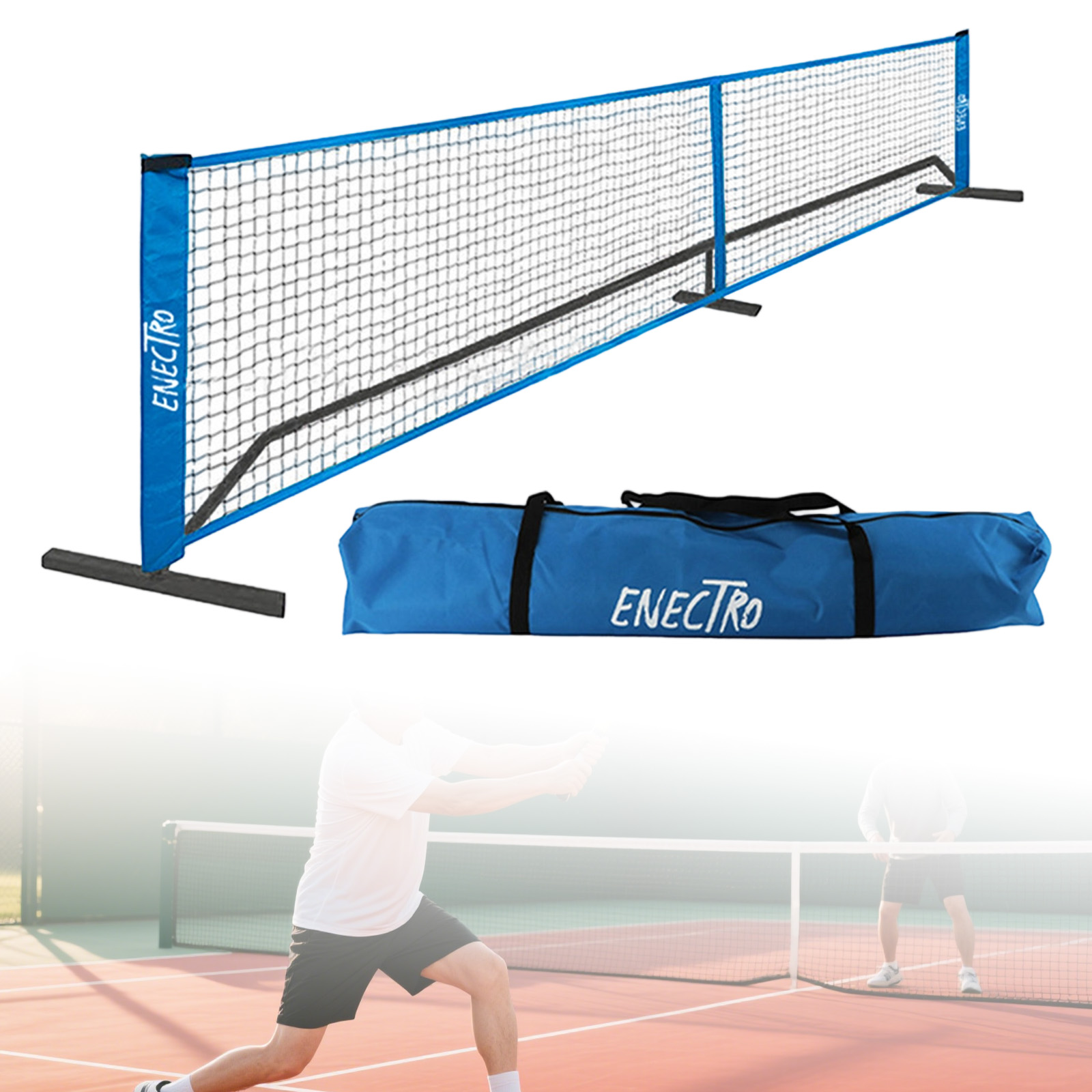Portable Pickleball Net 6.7m 2 - огляд і ціна Badminton Hall