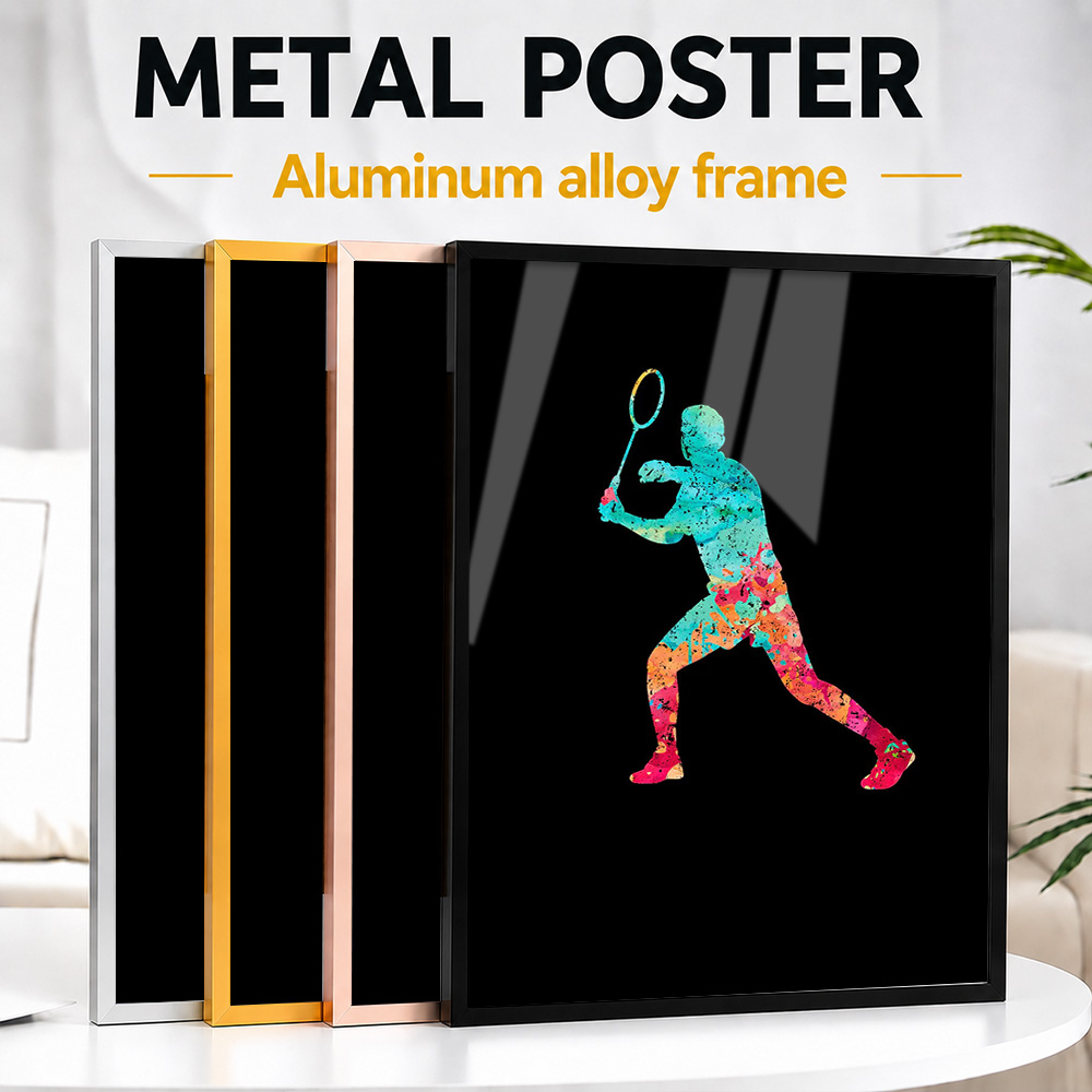 Badminton Pop Color Framed Alu - огляд і ціна Badminton Photo