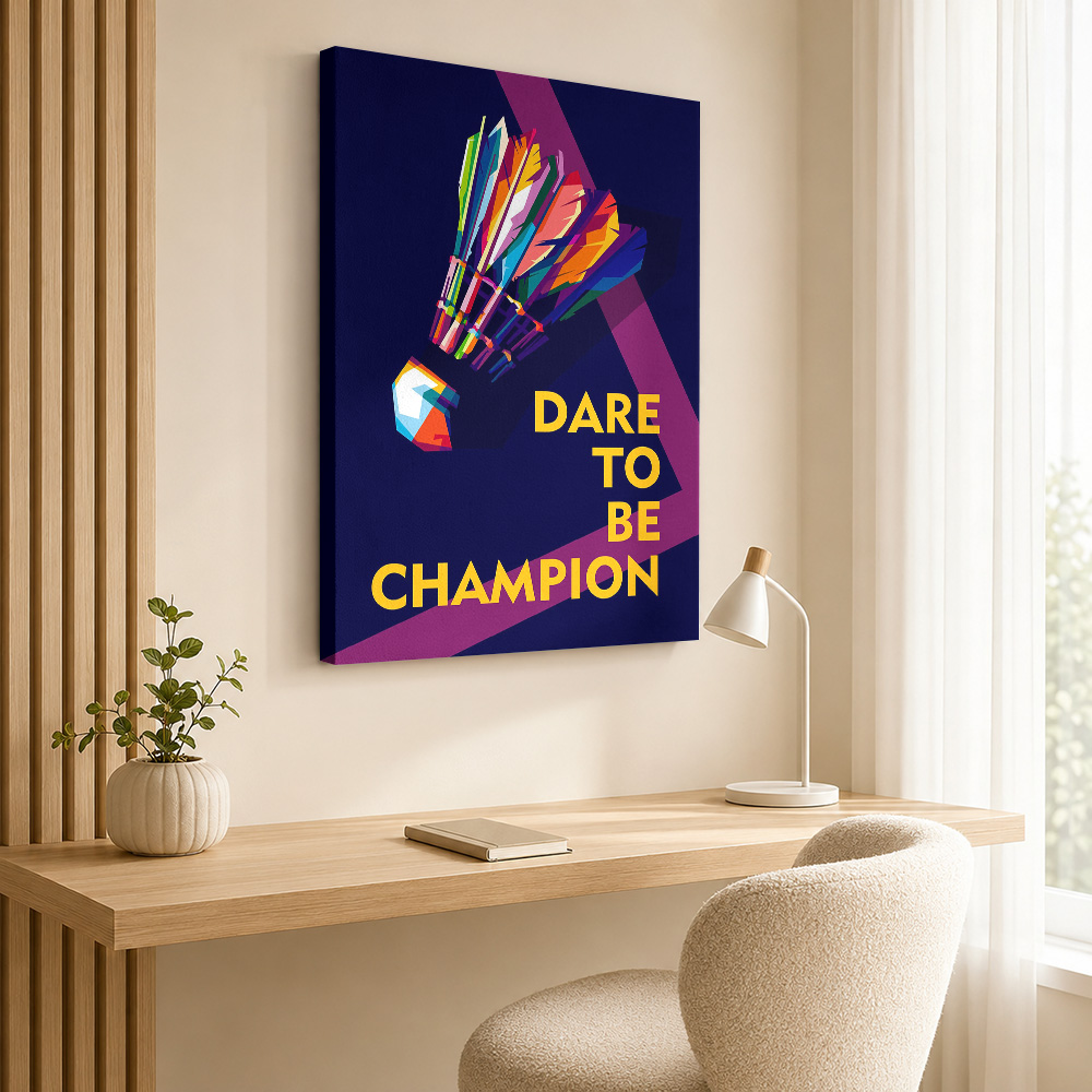 Badminton Canvas Print Poster  - огляд і ціна Badminton Photo