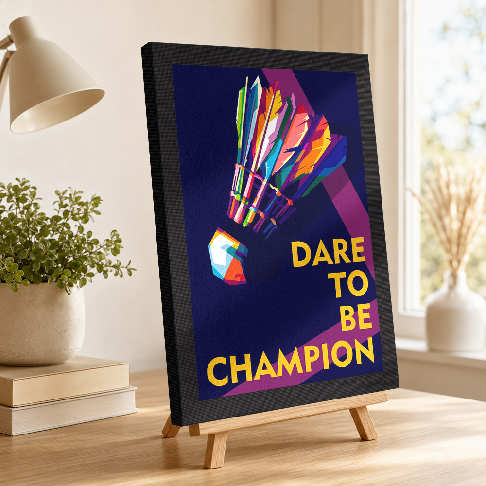 Badminton Canvas Print Poster  - огляд і ціна Badminton Photo