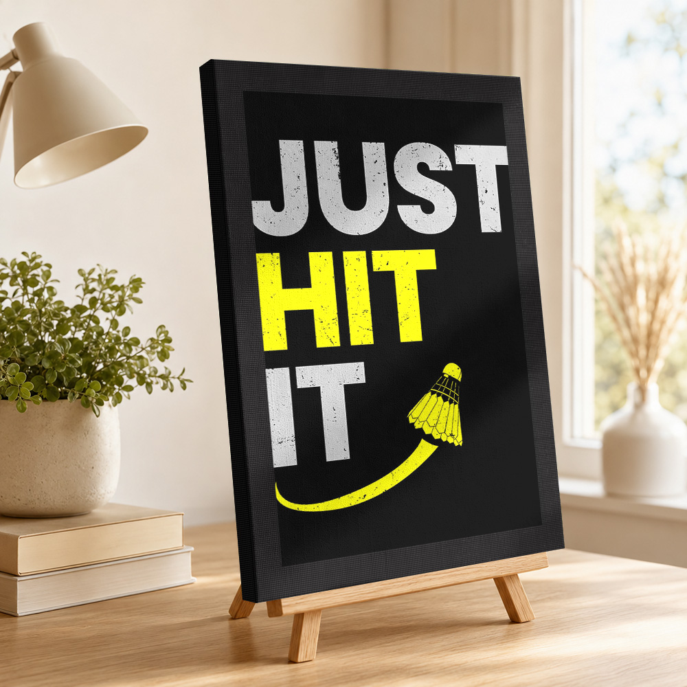 Badminton Canvas Painting Post - огляд і ціна Badminton Photo