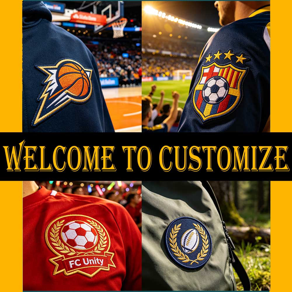 Custom Club Embroidery Patch F - огляд і ціна Badminton Club Logo
