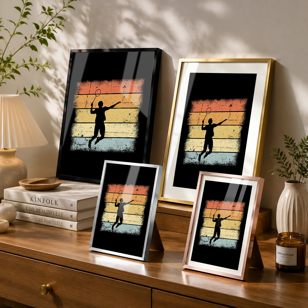 Badminton Retro Framed Aluminu - огляд і ціна Badminton Photo