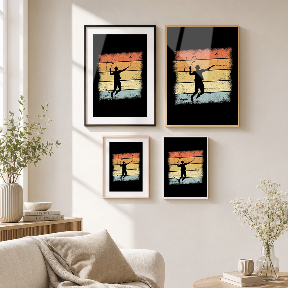 Badminton Retro Framed Aluminu - огляд і ціна Badminton Photo