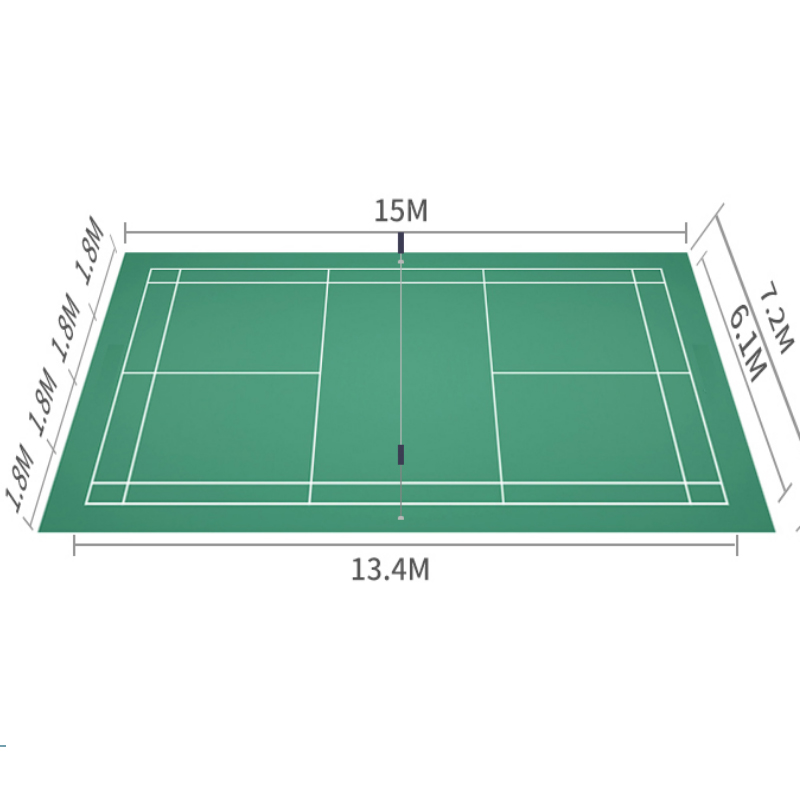 Beable Standard 5.0mm PVC Badm - огляд і ціна Badminton Club Logo